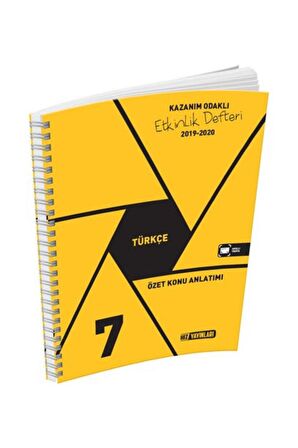 8. Sınıf Türkçe Özet Konu Anlatımlı Etkinlik Kitabı