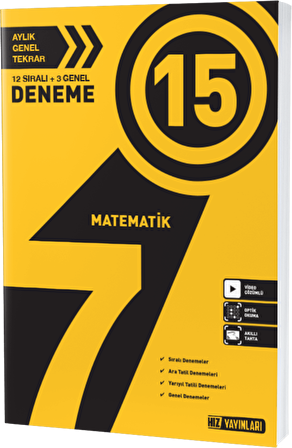 7. Sınıf Matematik 15 li Deneme