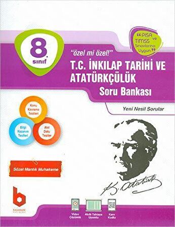 8. Sınıf T.C İnkılap Tarihi ve Atatürkçülük Soru Bankası