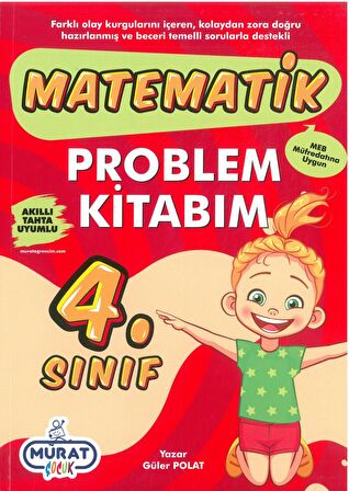 MURAT 4.SINIF MATEMATİK PROBLEMLER KİTABIM