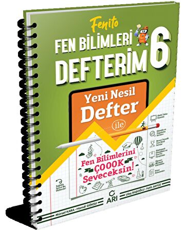 ARI Yayınları 6. Sınıf Fenito Fen Bilimleri Defterim