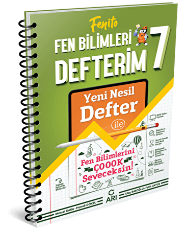 7. Sınıf Fen Bilimleri Defterim Fenito