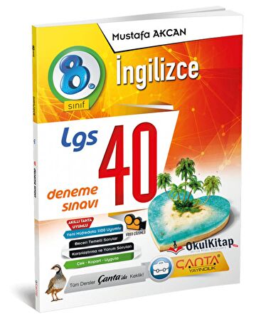 Çanta Yayınları 8.Sınıf İngilizce Deneme