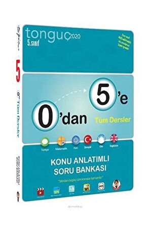 0'dan 5'e Tüm Dersler Konu Anlatımlı Soru Bankası 2020
