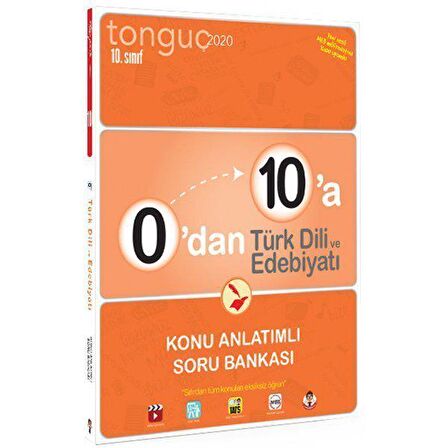 Tonguç 0'dan 10'a Türk Dili ve Edebiyatı Konu Anlatımlı Soru Bankası