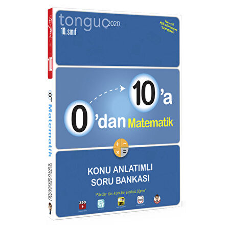 Yayınları 0 'dan 10 'a Matematik Konu Anlatımlı Soru Bankası 2019-2020