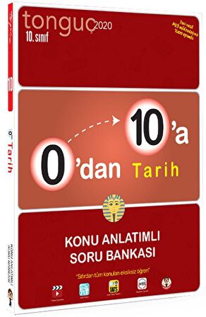 Tonguç 0'dan 10'a Tarih Konu Anlatımlı Soru Bankası