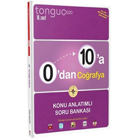 2020 10. Sınıf 0'dan 10'a Coğrafya Konu Anlatımlı Soru Bankası