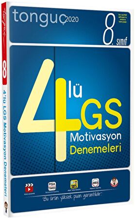 Tonguç 8. Sınıf LGS 4lü Motivasyon Denemeleri