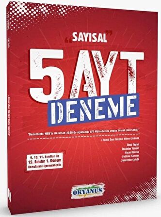 Sayısal 5 AYT Deneme