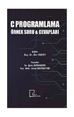 C Programlama Örnek Soru ve Cevapları