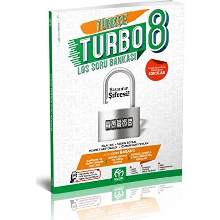 Model Eğitim Yayınları 8. Sınıf Türkçe Turbo Lgs Soru Bankası