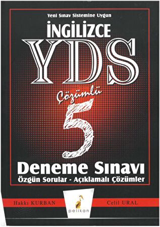 İngilizce YDS Çözümlü 5 Deneme Sınavı