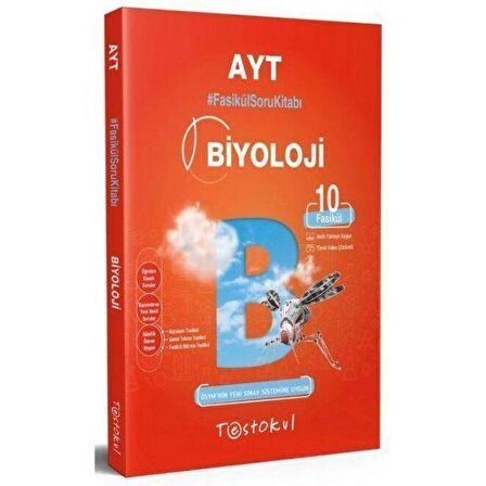 AYT Fasikül Soru Kitabı 10 Fasikül Biyoloji