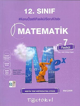 12.Sınıf Matematik Fasikül Anlatım Rehberi Test Okul