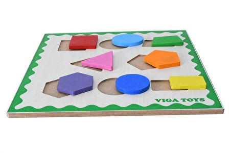 Geometrik Şekiller (Puzzle) Yeni