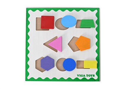 Geometrik Şekiller (Puzzle) Yeni