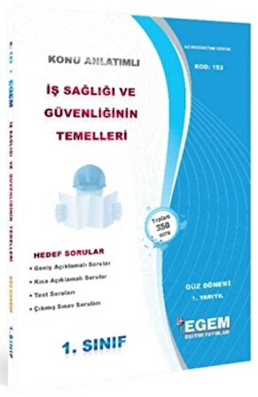 1. Sınıf İş Sağlığı Ve Güvenliğinin Temelleri Güz Dönemi