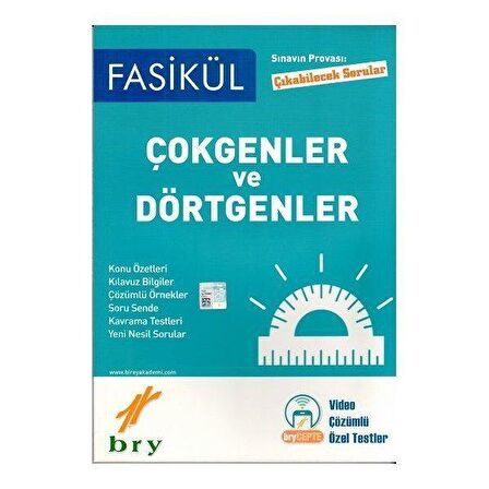 Birey Çokgenler ve Dörtgenler Fasikül Çıkabilecek Sorular