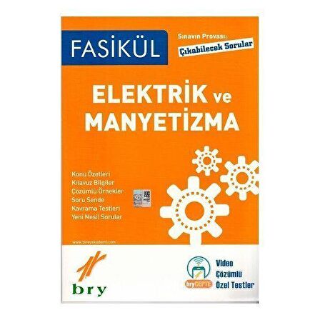 Birey Fizik - Elektrik ve Manyetizma Fasikül Çıkabilecek Sorular