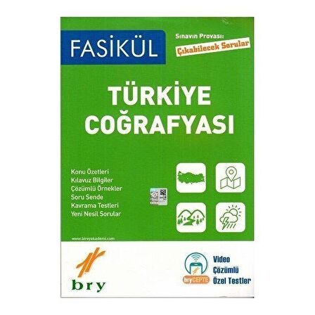 Sınavın Provası Çıkabilecek Sorular - Fasikül Türkiye Coğrafyası