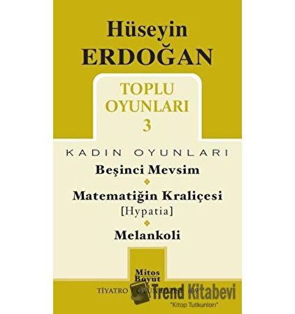 Toplu Oyunları 3 / Beşinci Mevsim - Matematiğin Kraliçesi (Hypatia) - Melankoli