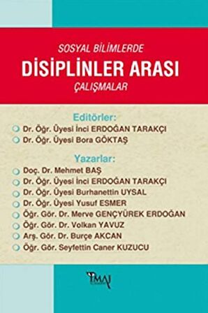 Sosyal Bilimlerde Disiplinler Arası Çalışmalar