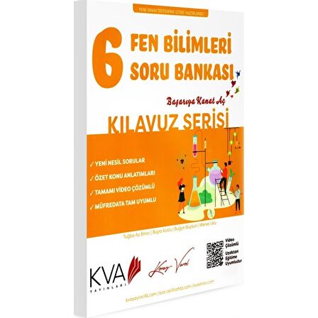 6. Sınıf Fen Bilimleri Kılavuz Serisi Soru Bankası