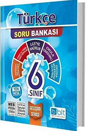 BLT Bulut Yayınları 6. Sınıf Türkçe Gelişim Soru Bankası