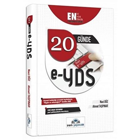 İrem 20 Günde E-YDS İrem Yayınları