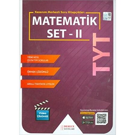 Sonuç Derece Yayınları TYT Matematik Modüler Set II