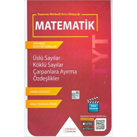 DERECE ÜSLÜ KÖKLÜ SAYILAR ÇARPANLARA AYIRMA