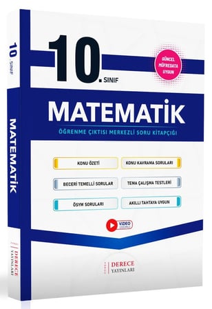 Sonuç Derece Yayınları Sonuç Derece 2027 10. Sınıf Matematik Modüler Set Maarif Model