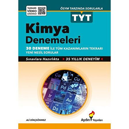 AYDIN TYT KİMYA 30 DENEME