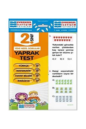 2. Sınıf Tüm Dersler Yaprak Test