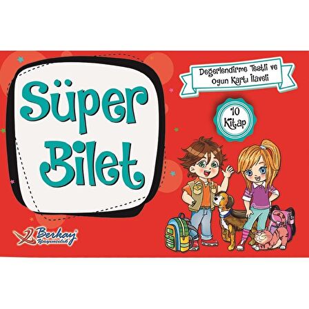 2 ve 3. Sınıf Süper Bilet Dizisi 10 Kitap