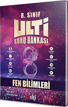 Ulti Yayınları 8. Sınıf Fen Bilimleri Soru Bankası