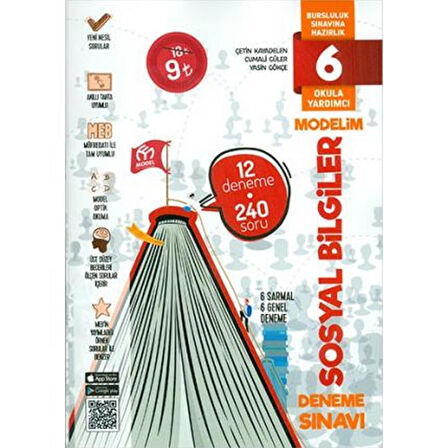 Model Eğitim Yayınları 6. Sınıf Sosyal Bilgiler Modelim Deneme Sınavı