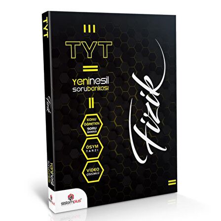 Sistemplus TYT Fizik Video Konu Anlatım ve Çözümlü Soru Bankası
