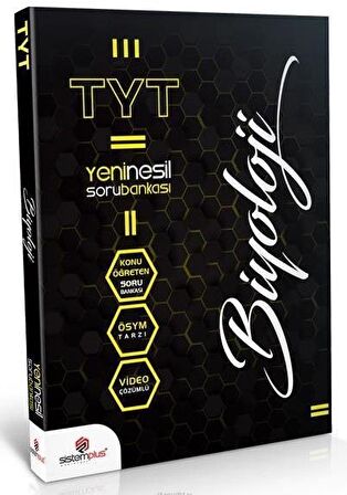 Sistemplus TYT Biyoloji Video Konu Anlatım ve Çözümlü Soru Bankası