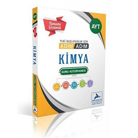 AYT Adım Adım Kimya Tamamı Çözümlü Soru Kütüphanesi