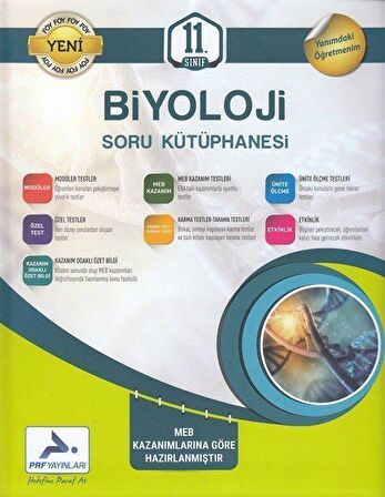 Paraf Yayınları 11. Sınıf Biyoloji Soru Kütüphanesi