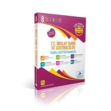 8. Sınıf LGS T.C.İnkılap Tarihi ve Atatürkçülük Soru Kütüphanesi