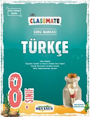 8. Sınıf Classmate Türkçe Soru Bankası