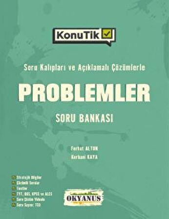 TYT KonuTik Problemler Soru Bankası