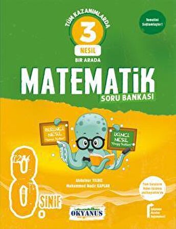 8. Sınıf 3 Nesil Matematik Soru Bankası