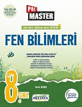 8. Sınıf Pre Master Fen Bilimleri Soru Bankası