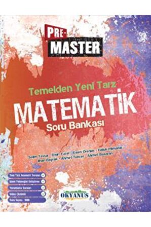 Pre Master Temelden Yeni Tarz Matematik Soru Bankası