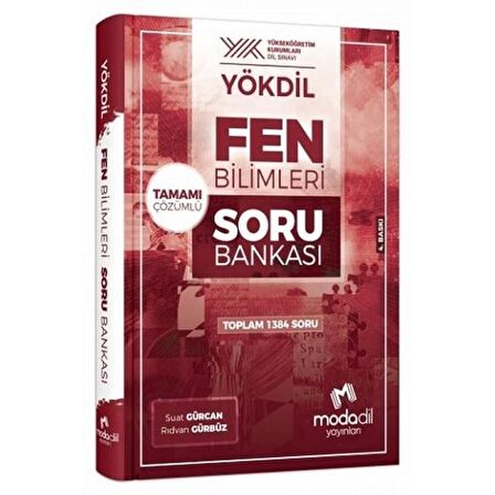 YÖKDİL Fen Bilimleri Soru Bankası Çözümlü