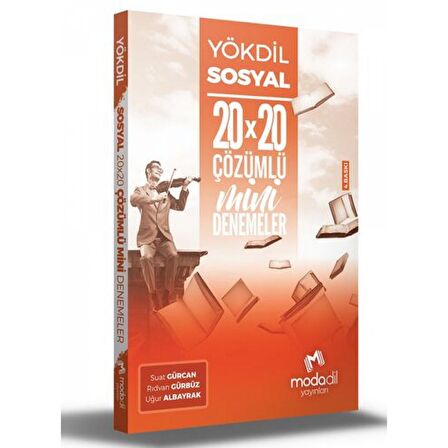 YÖKDİL Sosyal 20x20 Mini Denemeler Çözümlü